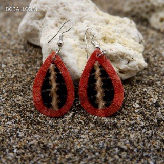 Handcrafted Shell Earrings High Quality Handmade in Bali
